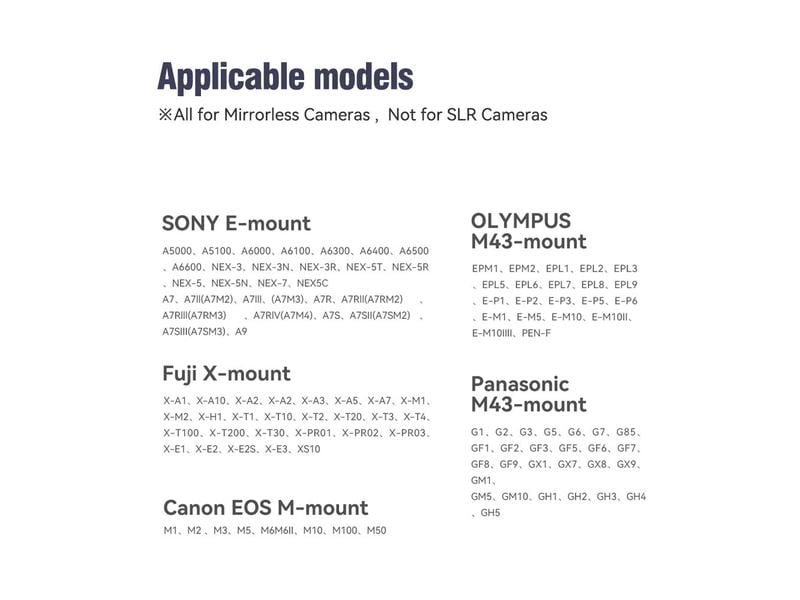 TTArtisan Festbrennweite 17mm-35mm-50mm Objektivsatz – Sony Festbrennweite für spiegellose Kameras