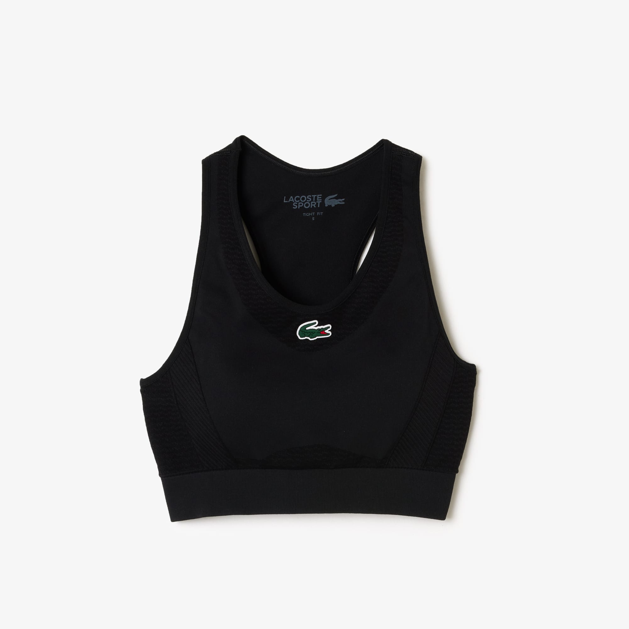 Brassière Lacoste Sport extensible sans couture Brassières & Leggings - Noir - Lacoste - Femme