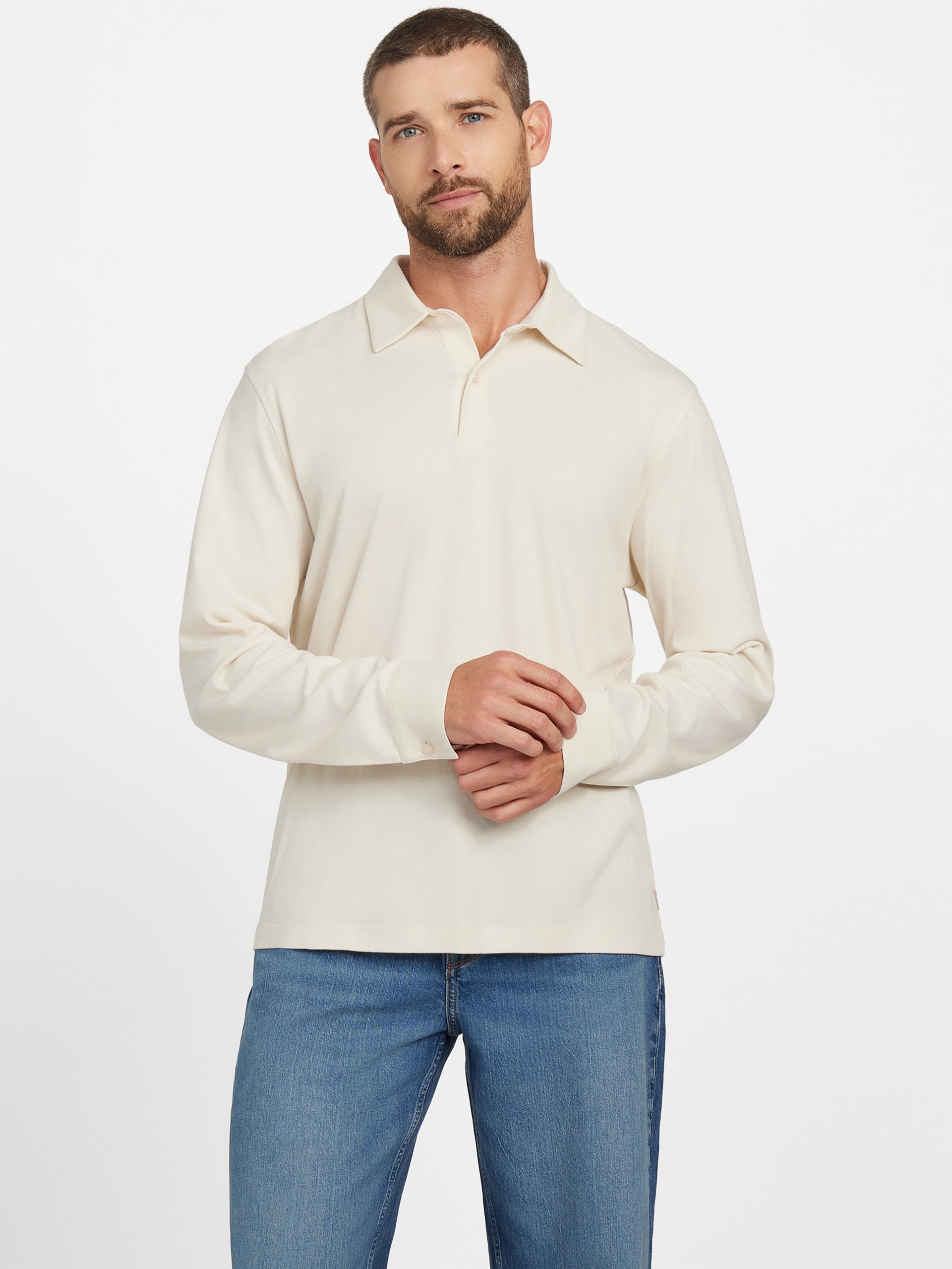 Polo de manga comprida Barry Knit