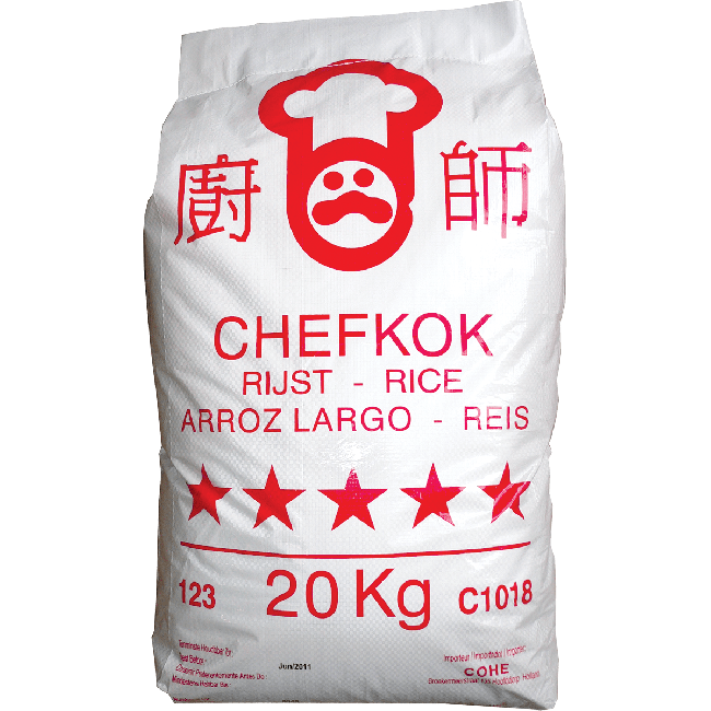 Chef Kok 5 Star Rijst 20kg