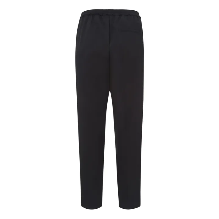 Pomandère Pantalon Elastiqué Laine | Noir