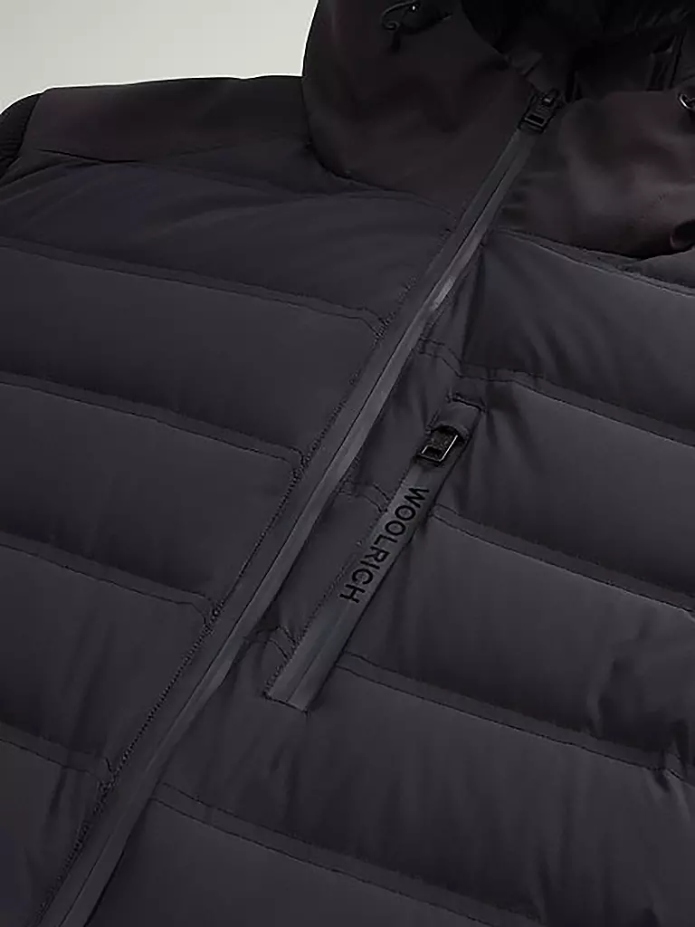 WOOLRICH Hybridjacke BERRING schwarz