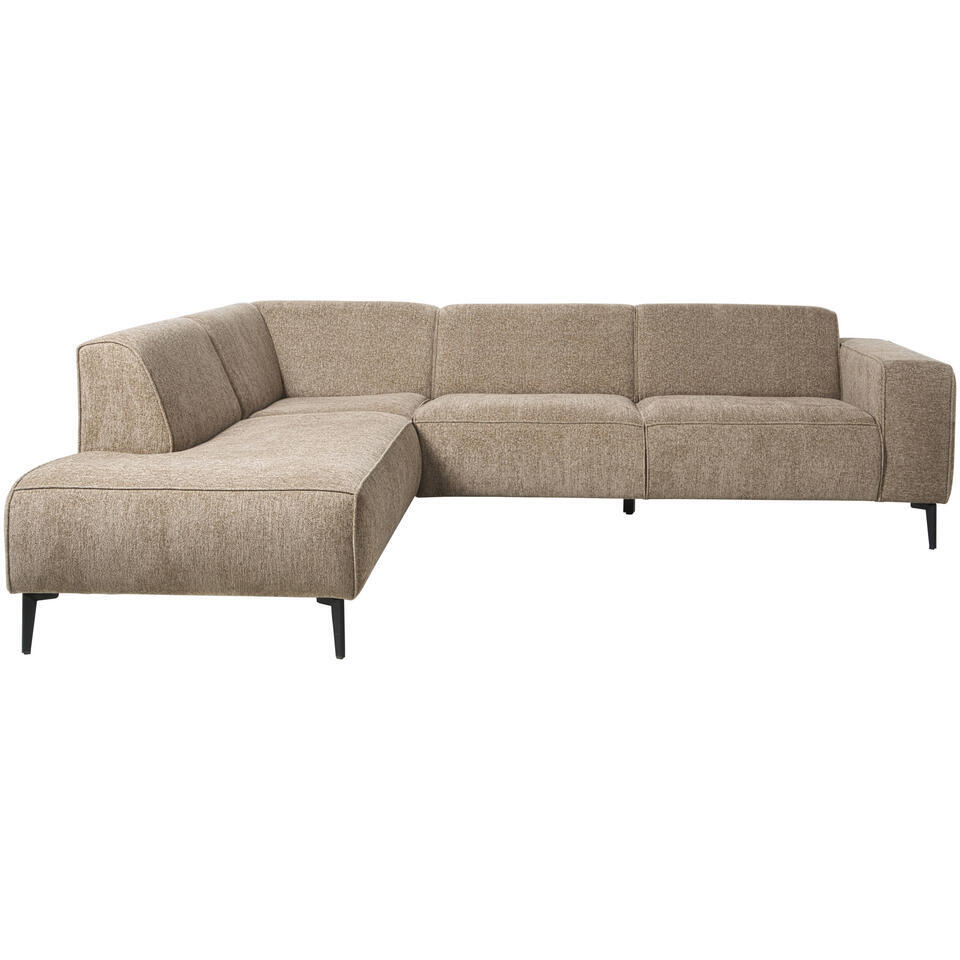 Hoekbank Lecce Links Beige