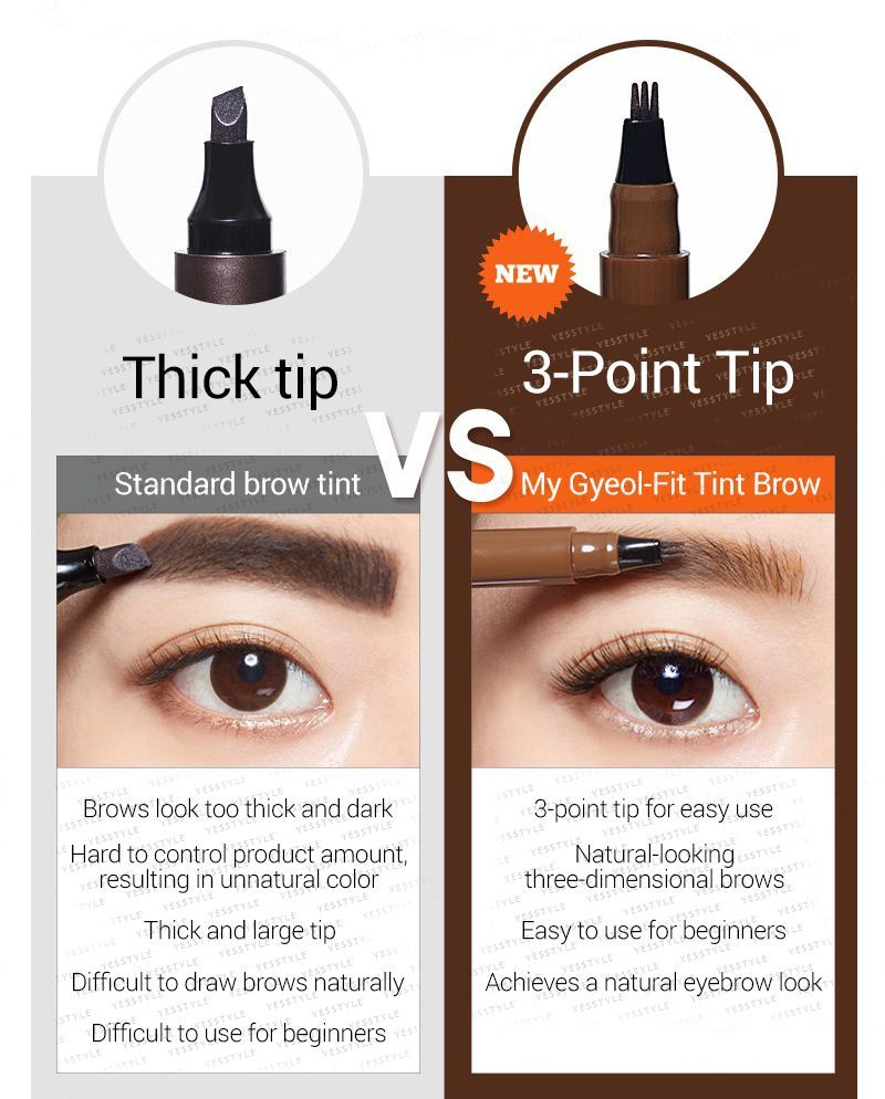 MACQUEEN - My Gyeol-Fit Tint Brow - 4 kleuren