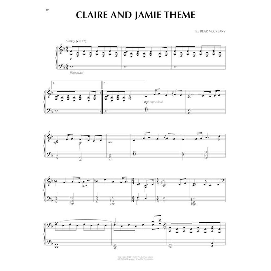 Hal Leonard Outlander: The Series voor piano