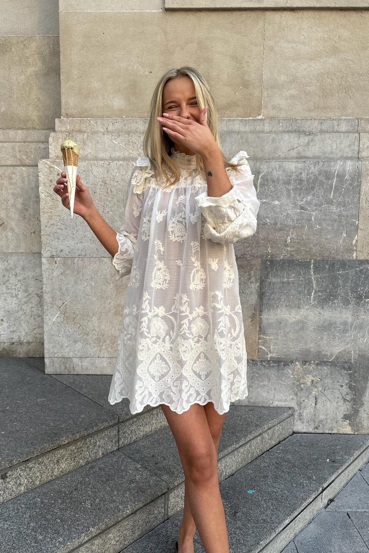 BYIC Ellinoric Lace Dress