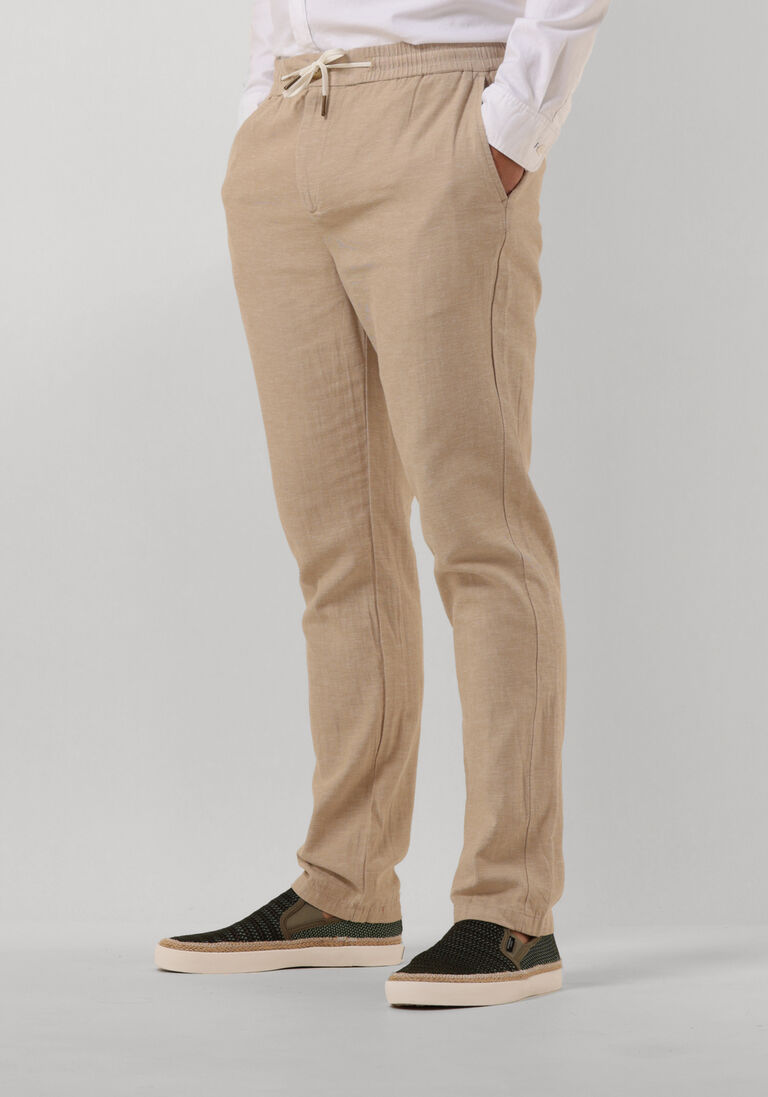 SCOTCH & SODA beige scotch & soda  warren - straight fit twill jogger
