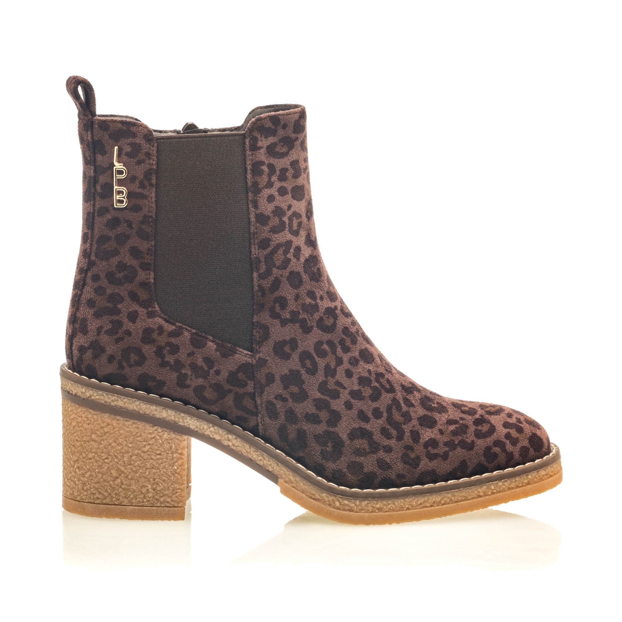 Boots à talon Femme marron