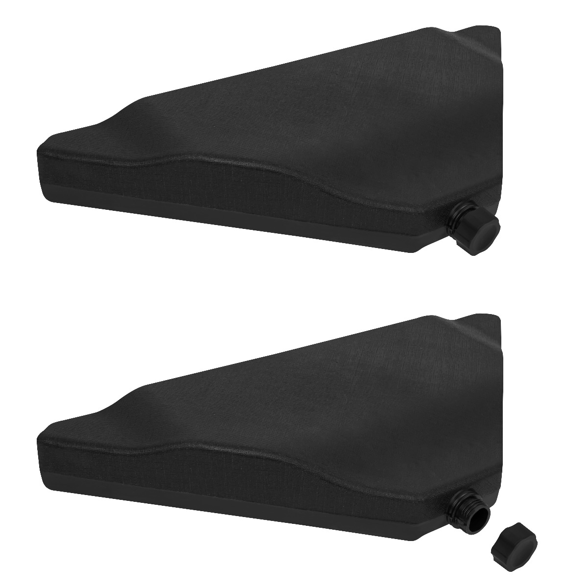 VONROC Premium vulbare parasoltegels - 4 stuks