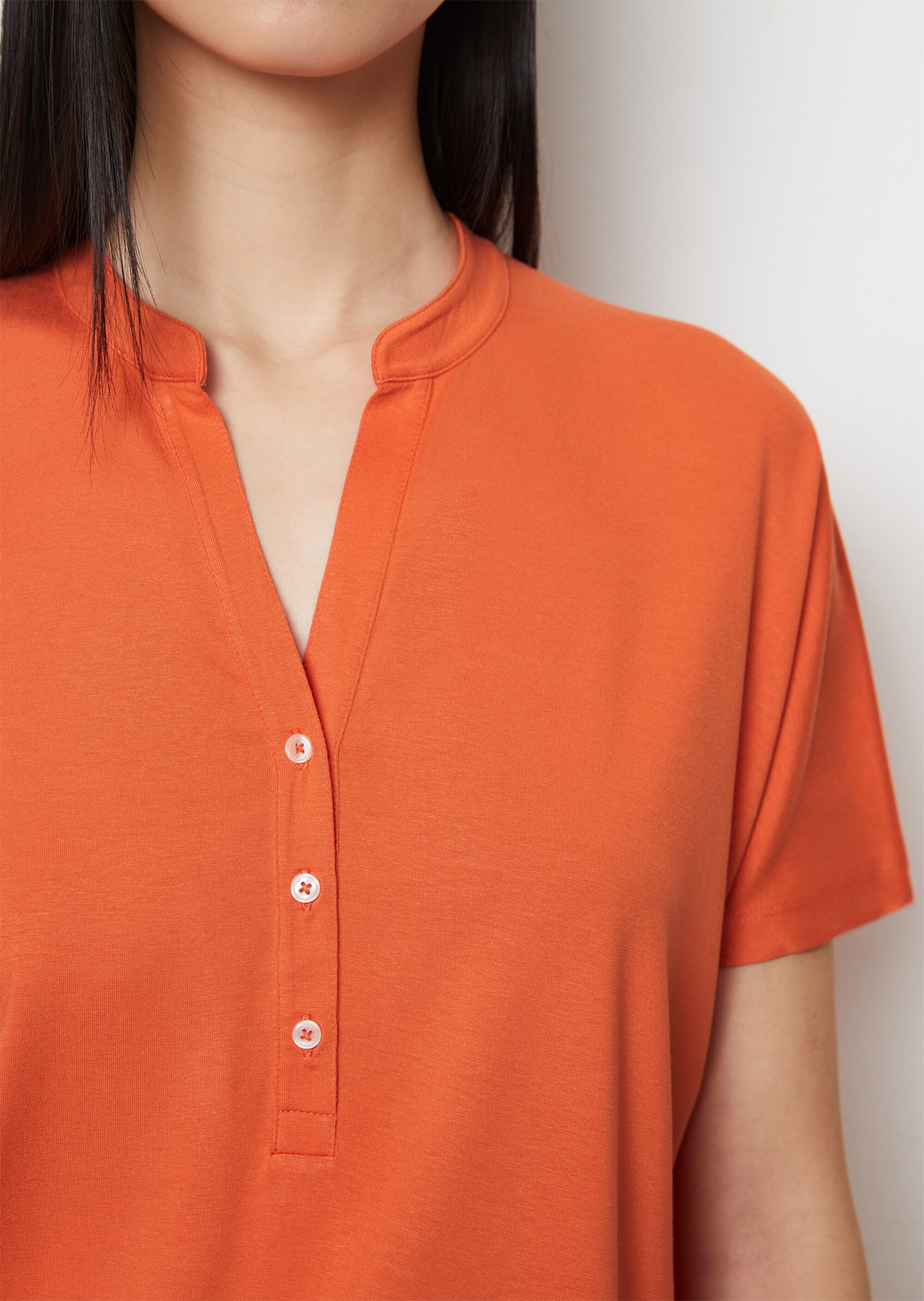 Jerseybluse relaxedaus LENZING™ ECOVERO™