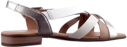 Gabor wit combi 62.794.20 - maat 9 sandaal wit combi - maat 9 Calandschoen