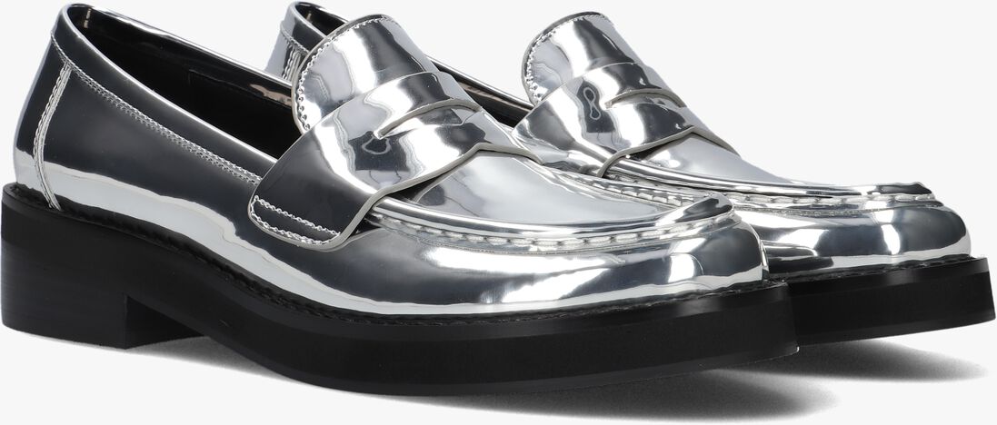 zilveren bibi lou loafers 715z17vk