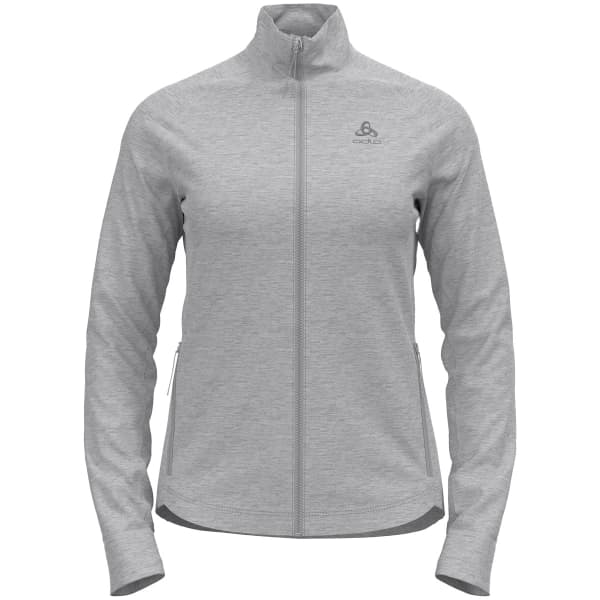 Veste polaire ODLO BERRA MIDLAYER FULL ZIP GREY W GREY MELANGE