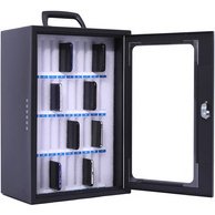 Casier pour smartphones, pour 36 smartphones, gris