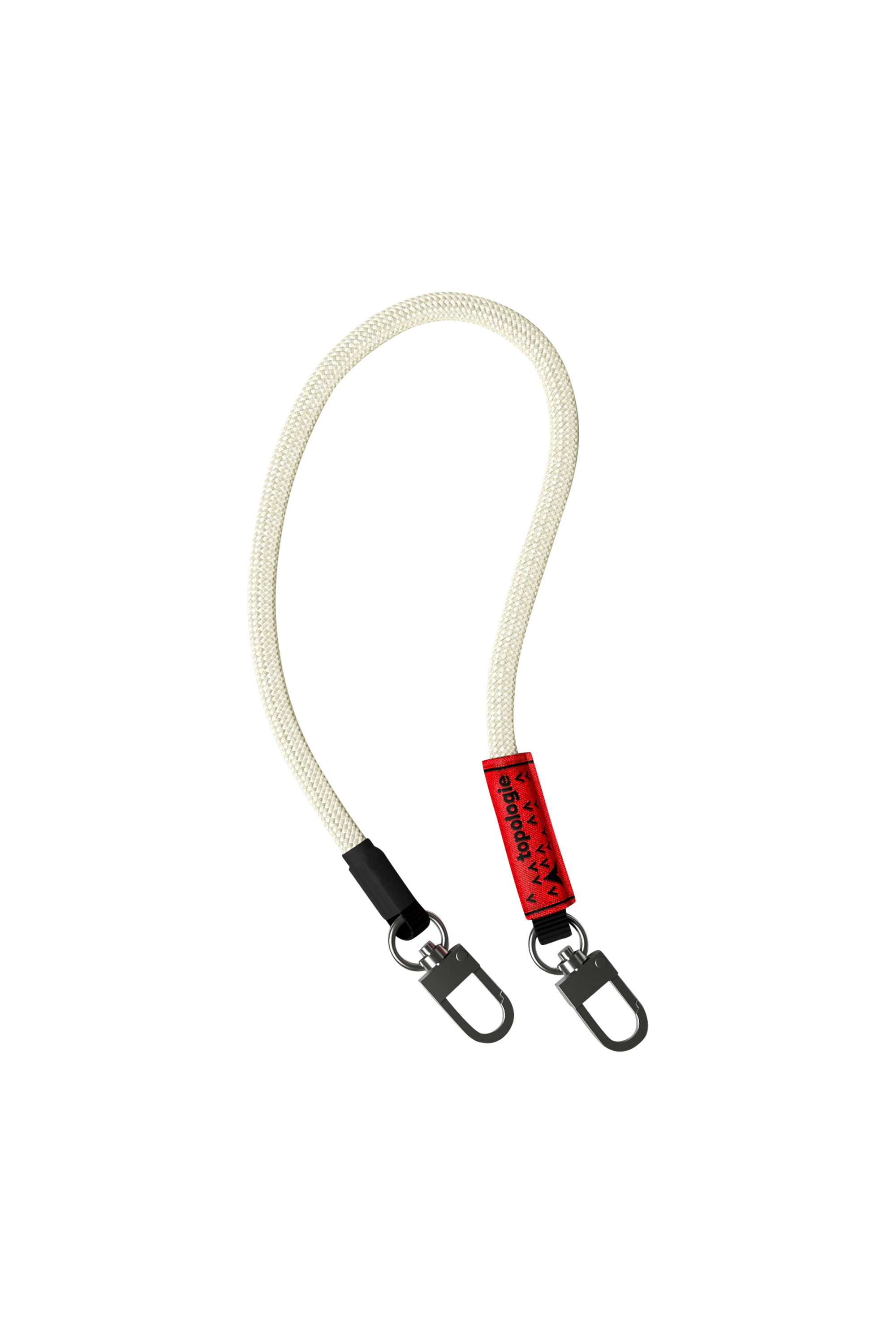 TOPOLOGIE Cordon de poignet 8.0mm Wrist Strap Beige
