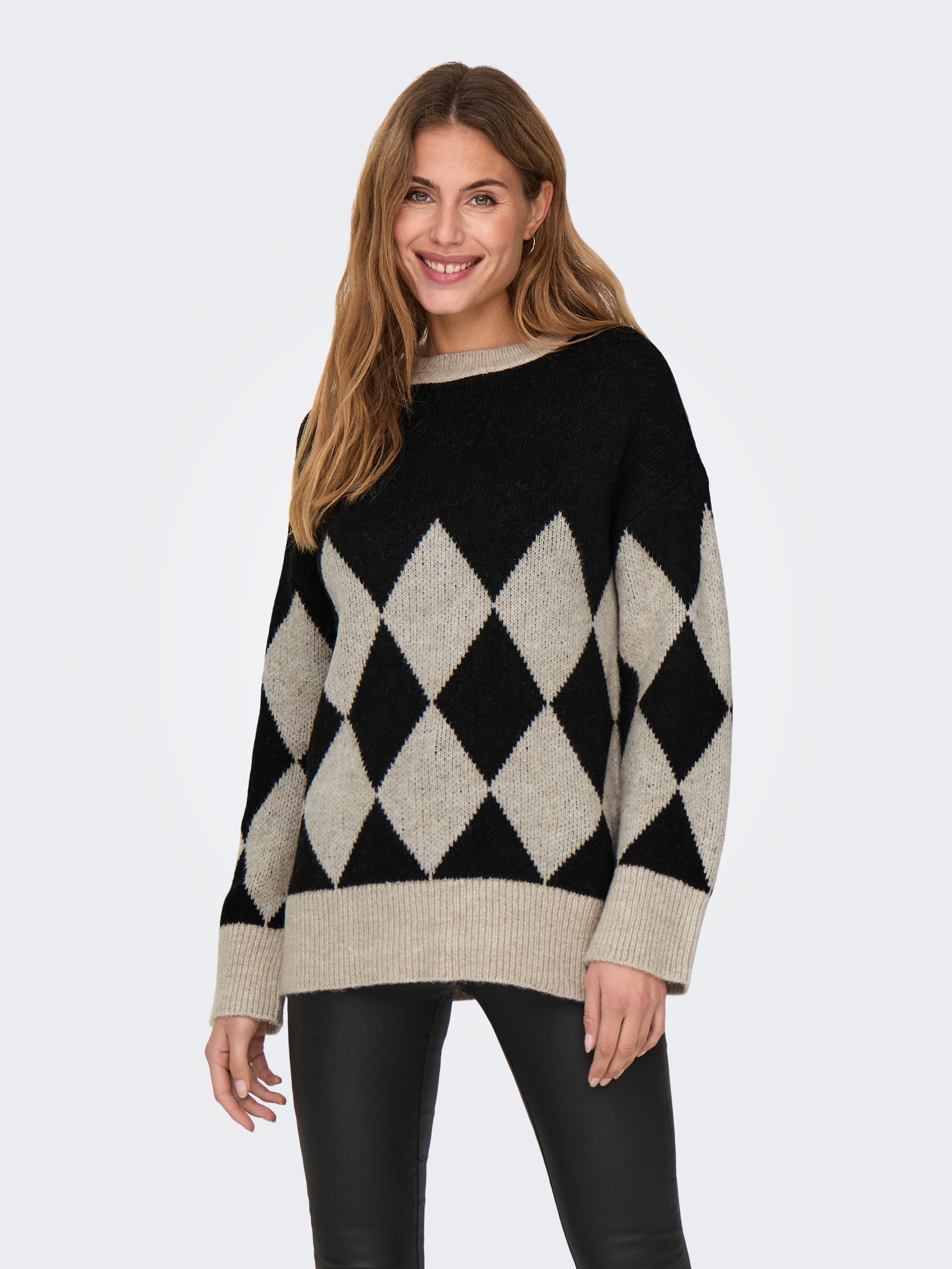 ONLALICIA Strickpullover Pumice Stone