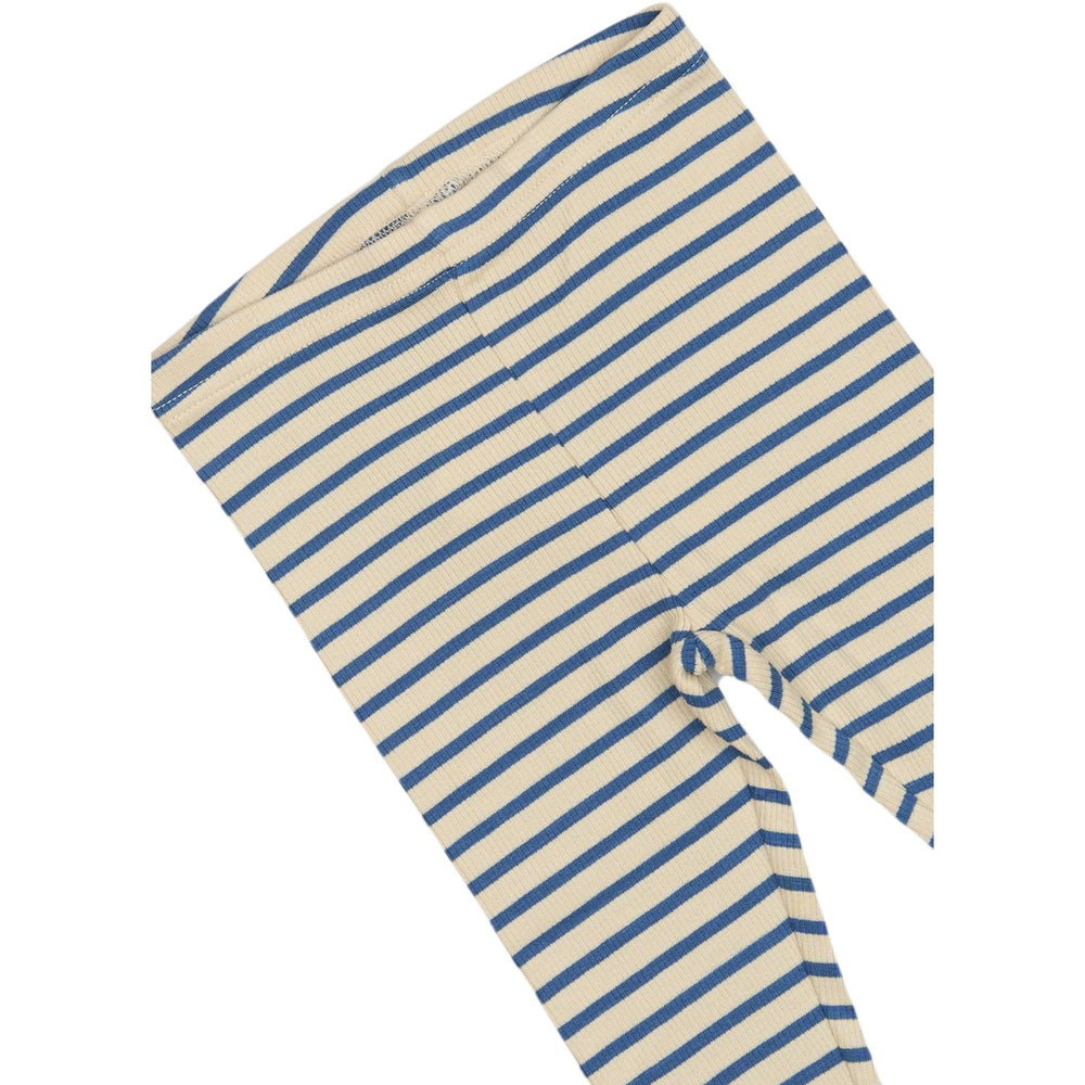 Køb Petit Piao True Navy/off White Legging Modal Striped