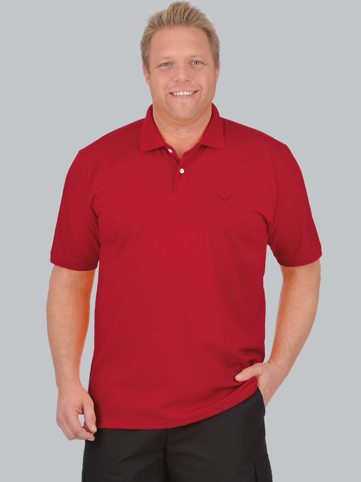 Poloshirt DELUXE Piqué Kirsch