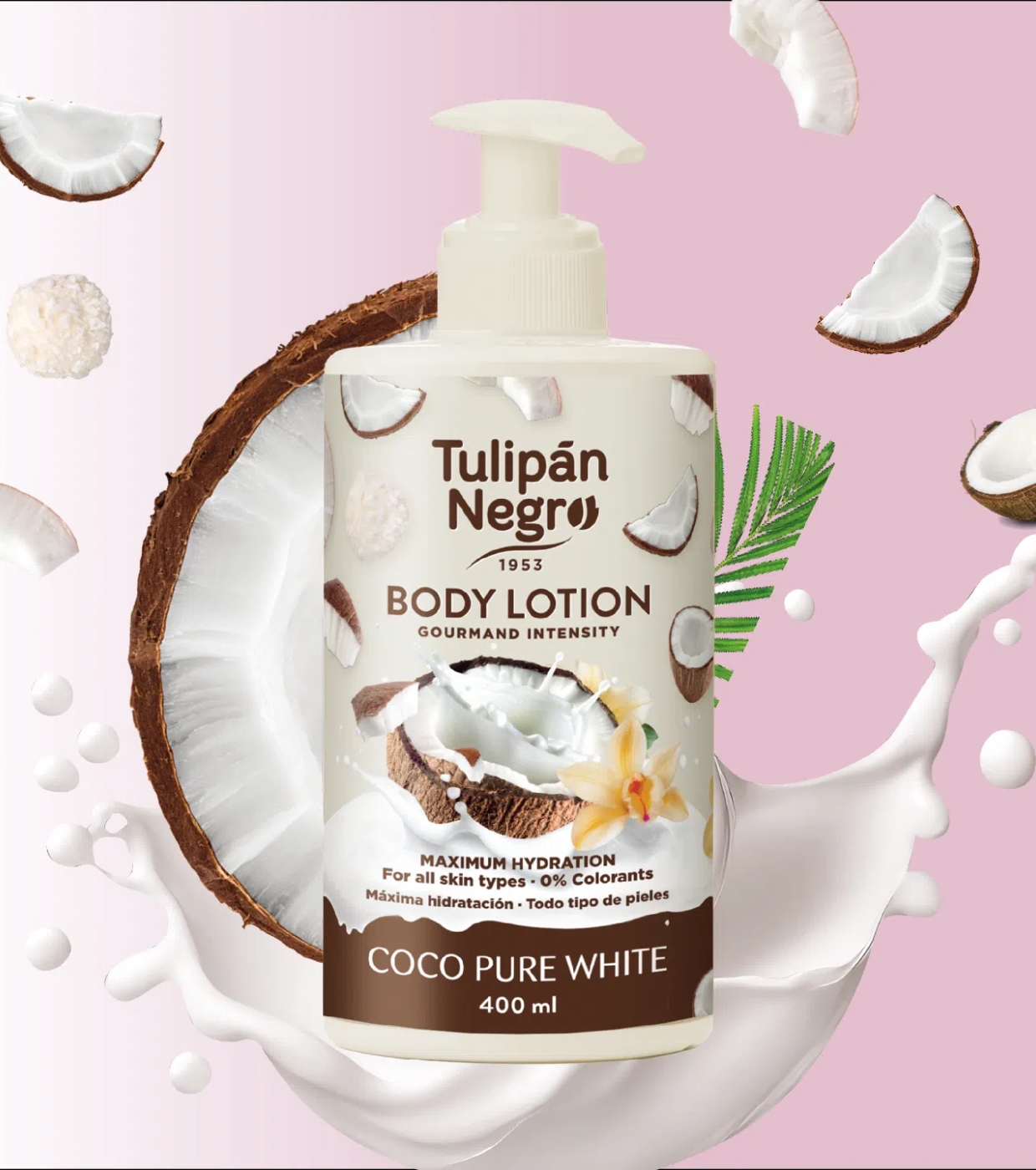 Tulipán Negro - *Gourmand Intensity* - Loção Corporal - Coco Pure White