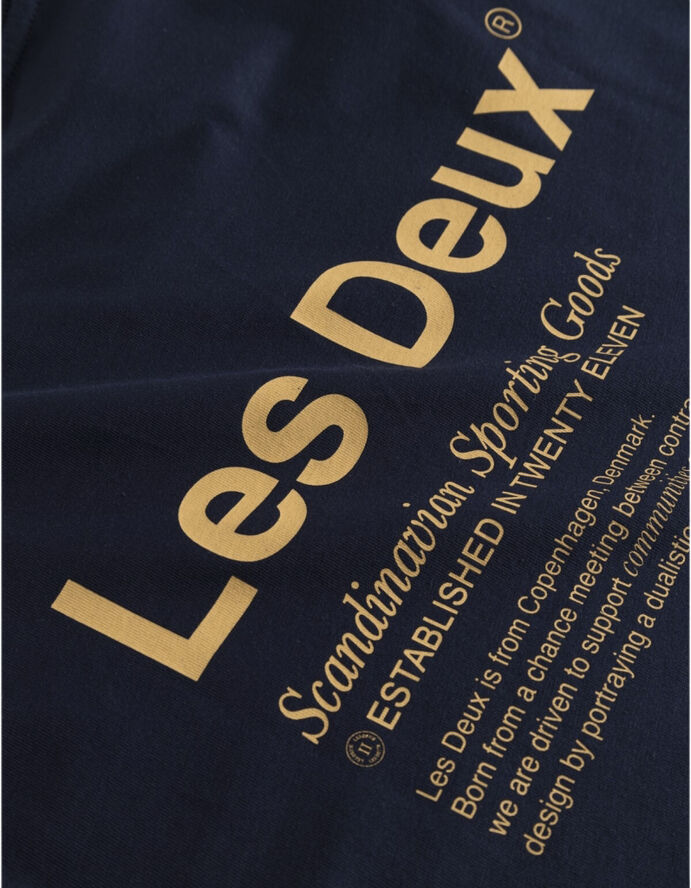 Les Deux Brody T-Shirt 2. 0 Navy