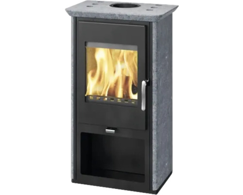 Thorma Odense Serpentino grijze houtkachel, 6 kW