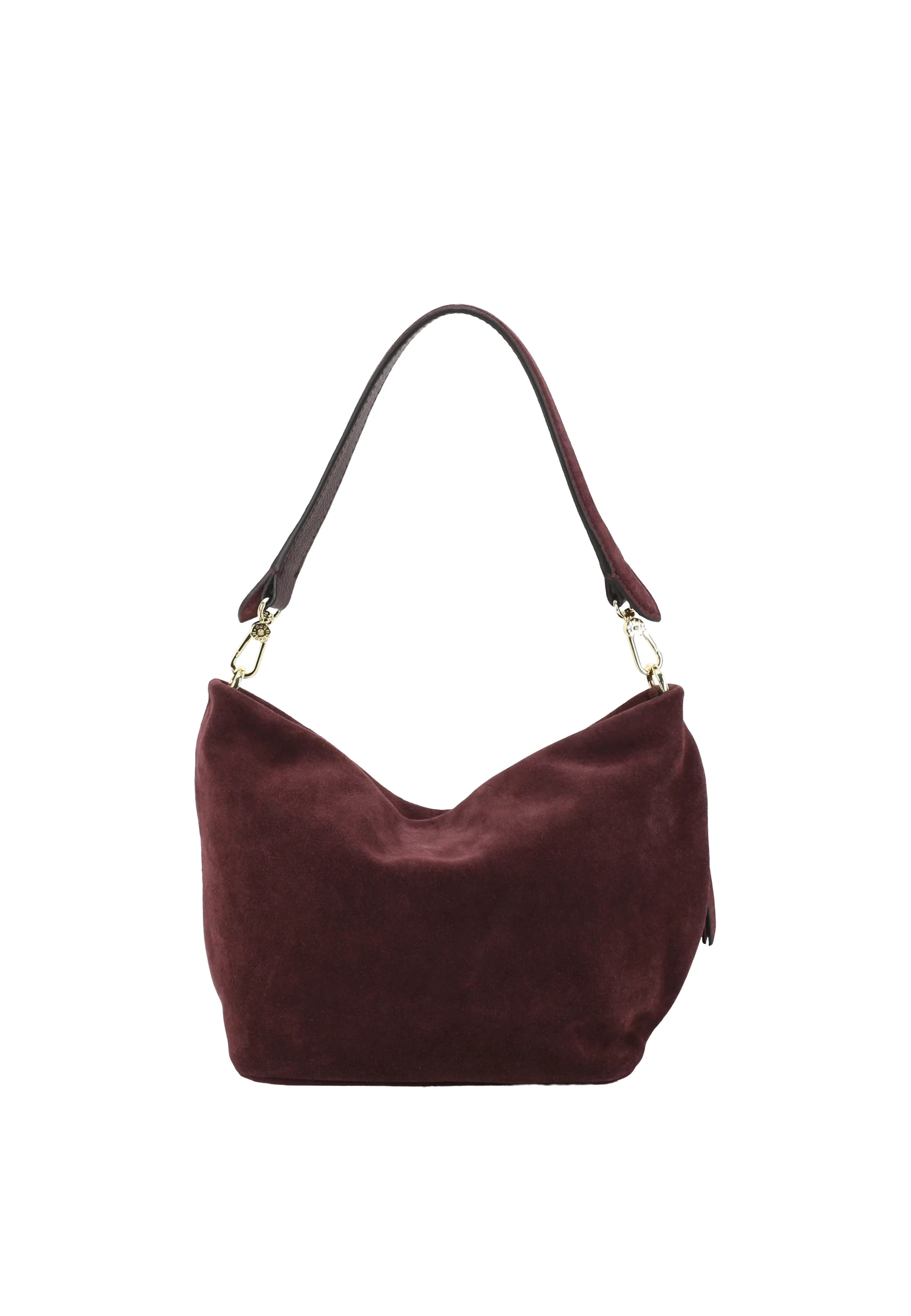 Hobo EBONY SMALL Leather Suede Standard