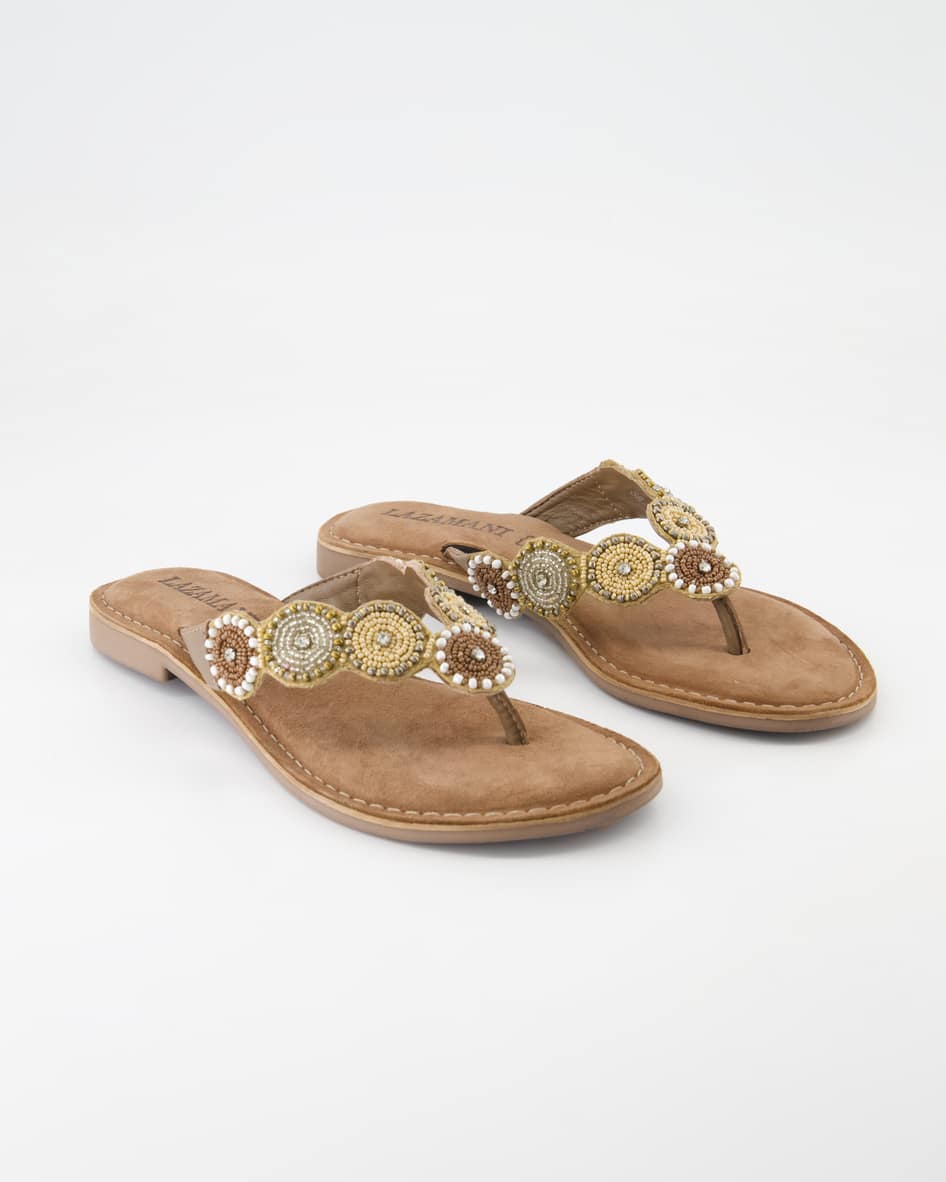 Lazamani 75.451 Zehentrenner in Beige