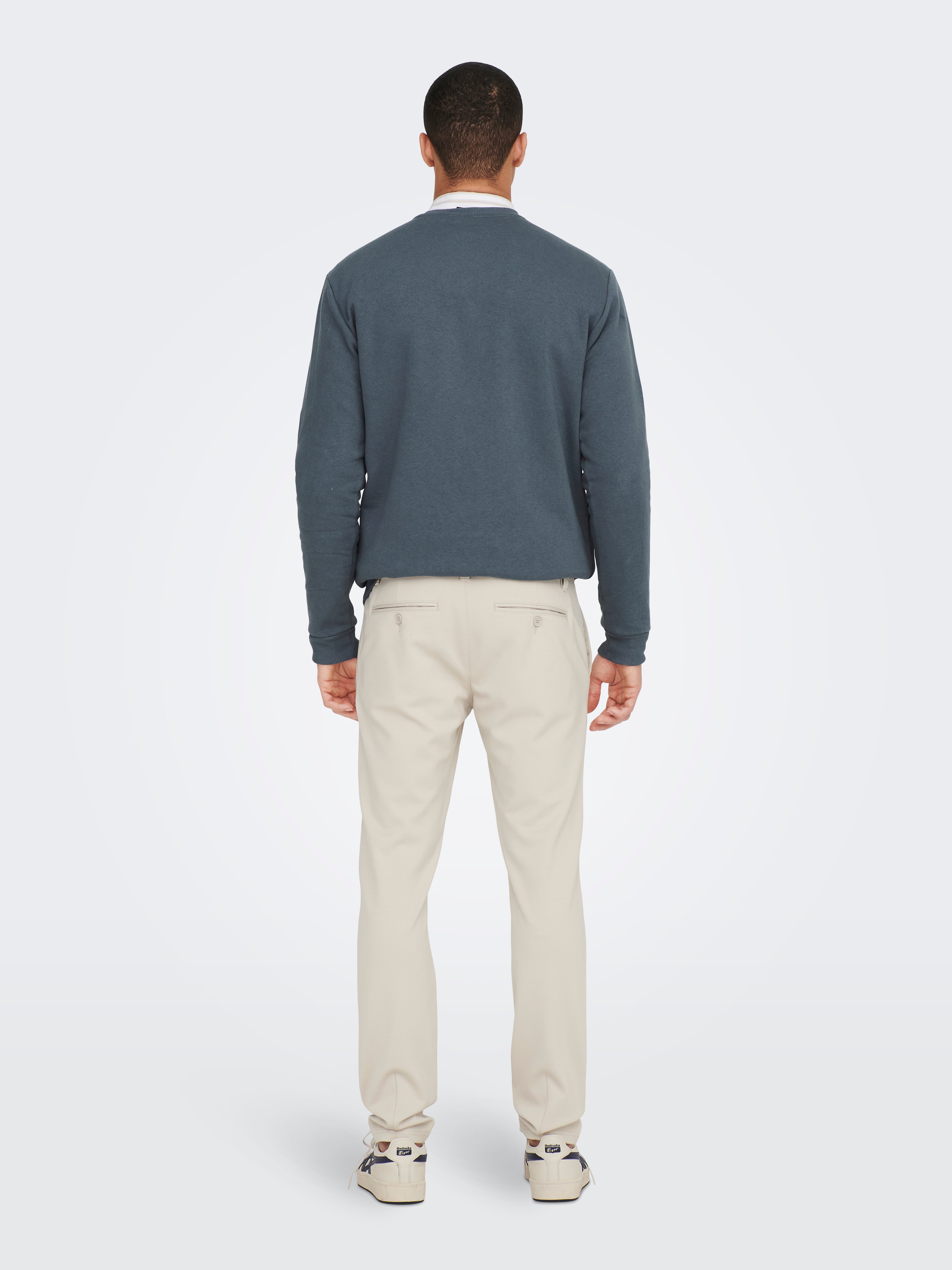 ONSMARK Slim Fit Chino Hose Moonstruck