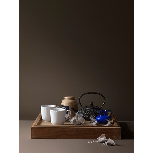 Royal Copenhagen Hvid Halvblonde 2-pak Krus, 37 cl