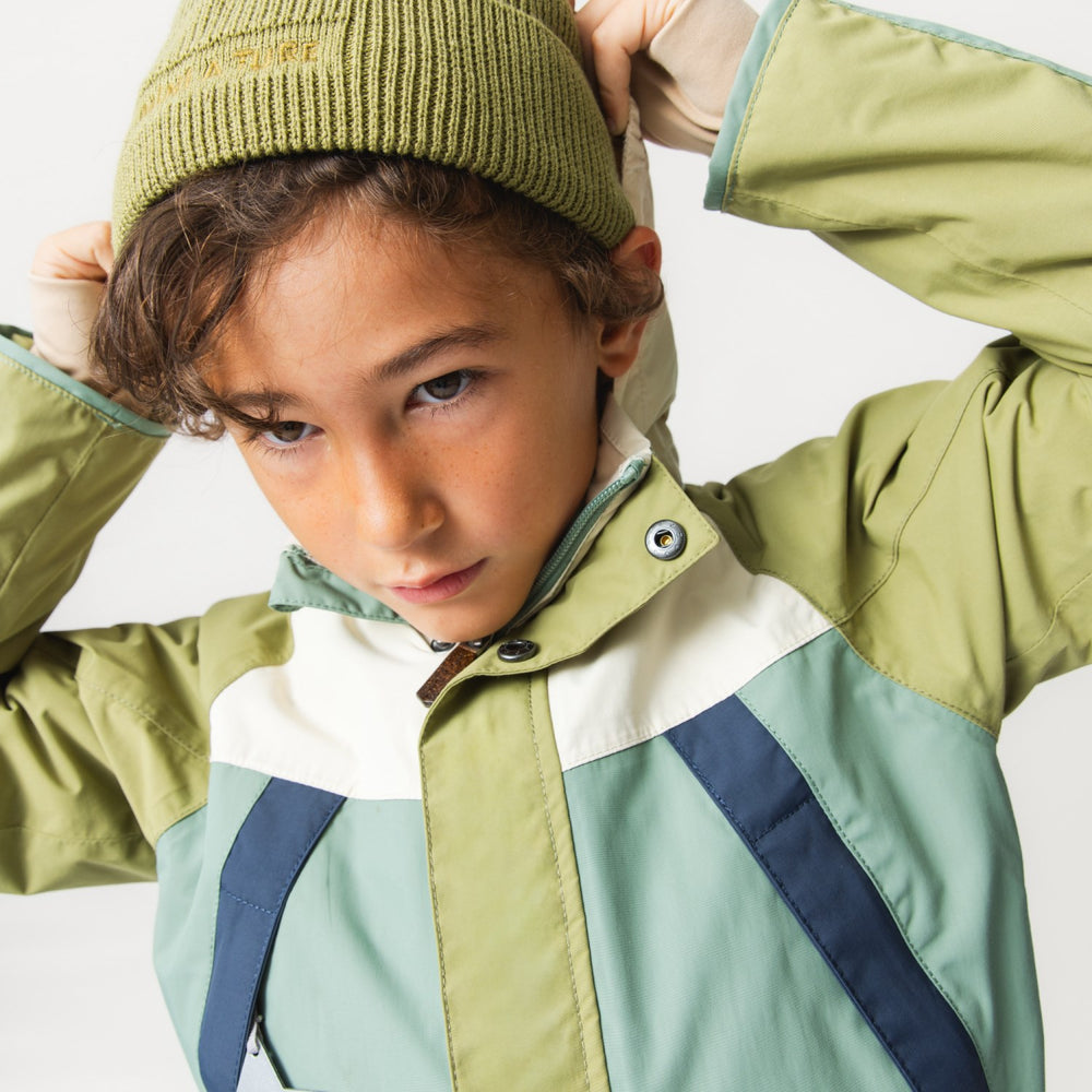 Køb Mini A ture Granite Green Col. B. Matvalon Fleece Lined Jacket. Grs
