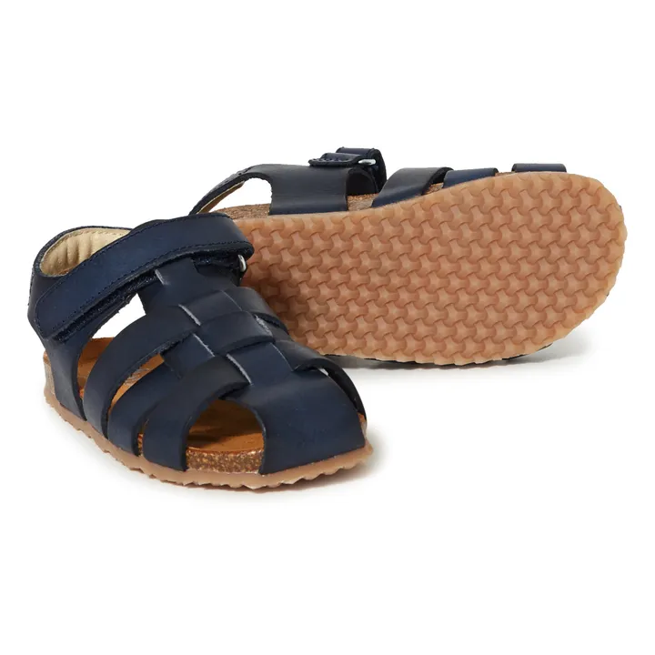 Pèpè Two Con Me - Sandales | Bleu marine