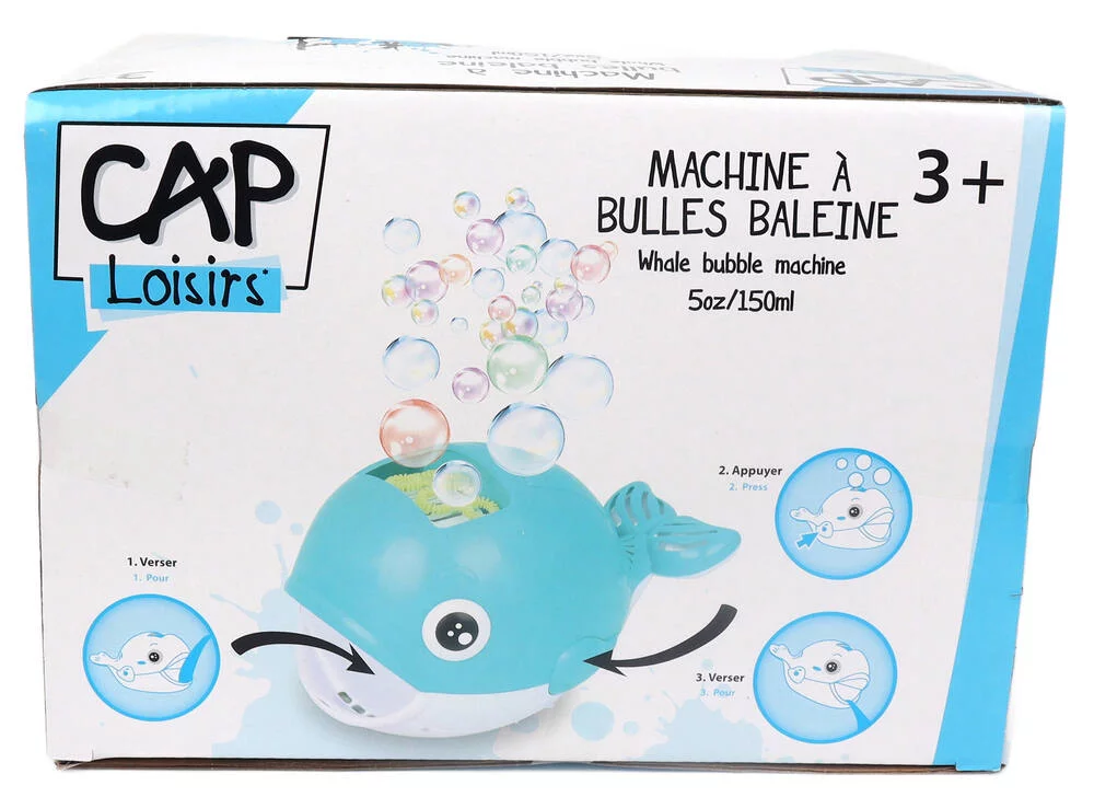 MACHINE A BULLES BALEINE