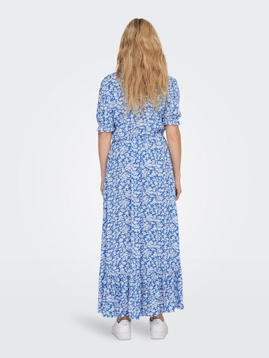 ONLY Maxikleid »ONLCHIANTI S/S LONG DRESS WVN NOOS« Sommerkleid