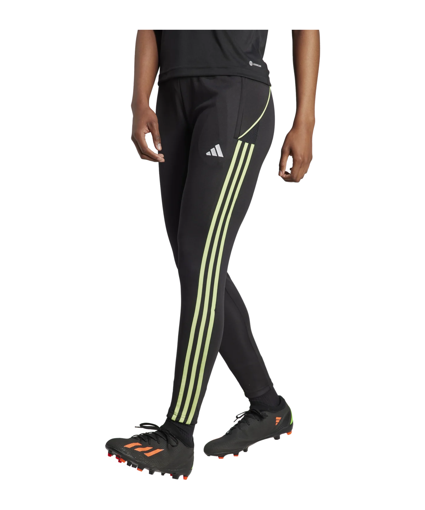 adidas Tiro 23 League Trainingshose Damen Schwarz Grün