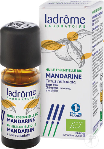 Ladrôme Huile Essentielle Mandarine Flacon 10ml