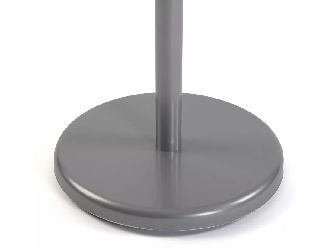 Valet de Chambre Holstebro, 112 x 28,8 x 46,5 cm, Métal et Bois, Gris