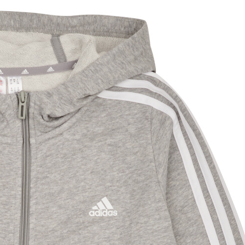 Adidas Sportswear - 3S FZ HD - Gris / Blanc
