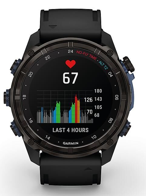 GARMIN - ORDINATEUR DE PLONGEE DESCENT MK3i BRACELET NOIR