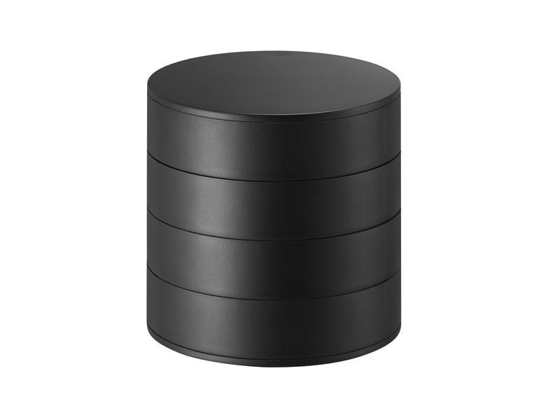 Yamazaki Schmuckhalter Tower 10 cm, Schwarz Schmuck-Accessoire