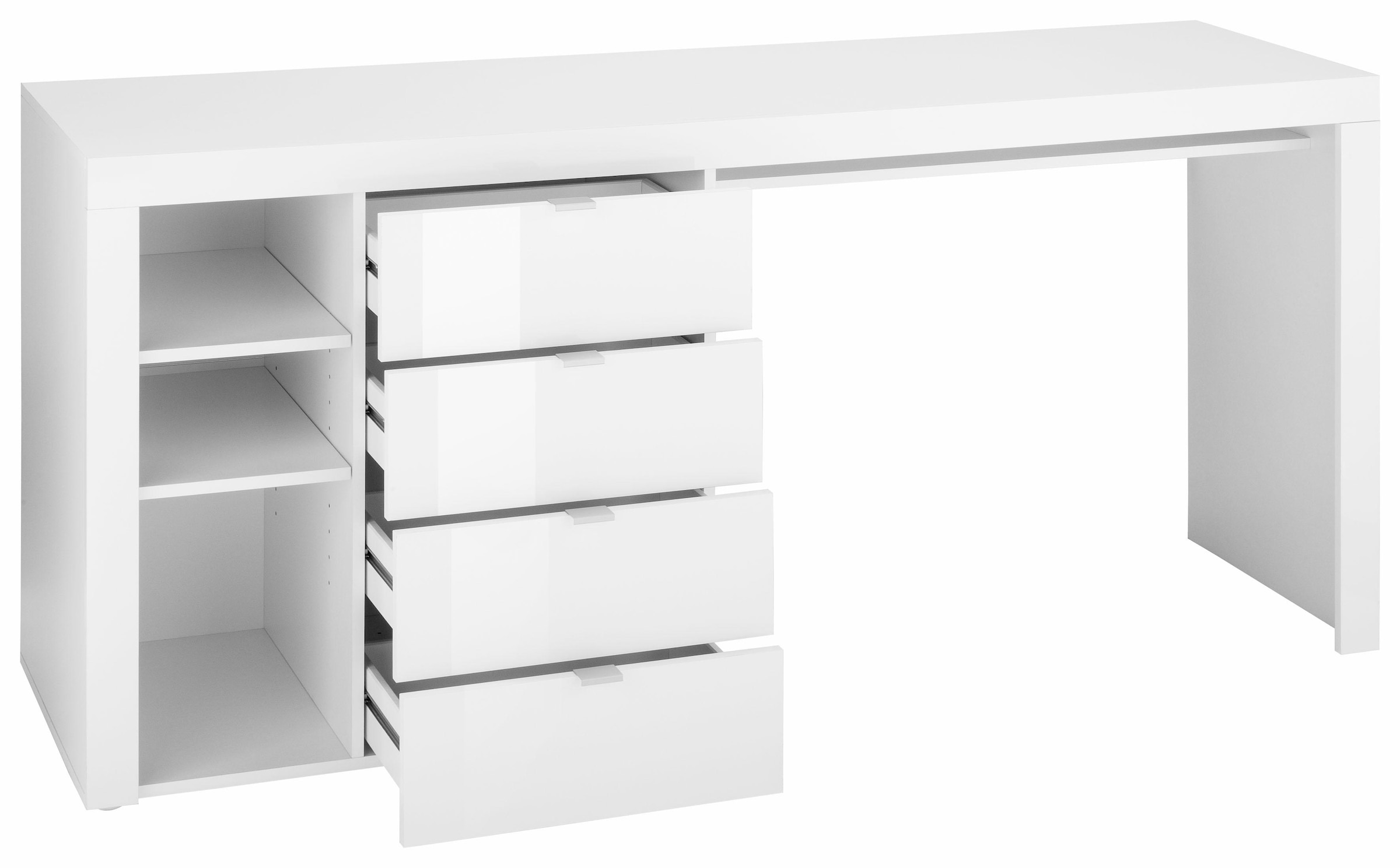 borchardt Möbel Schreibtisch »Dolly« mit 3 Fächern und 4 Schubkästen