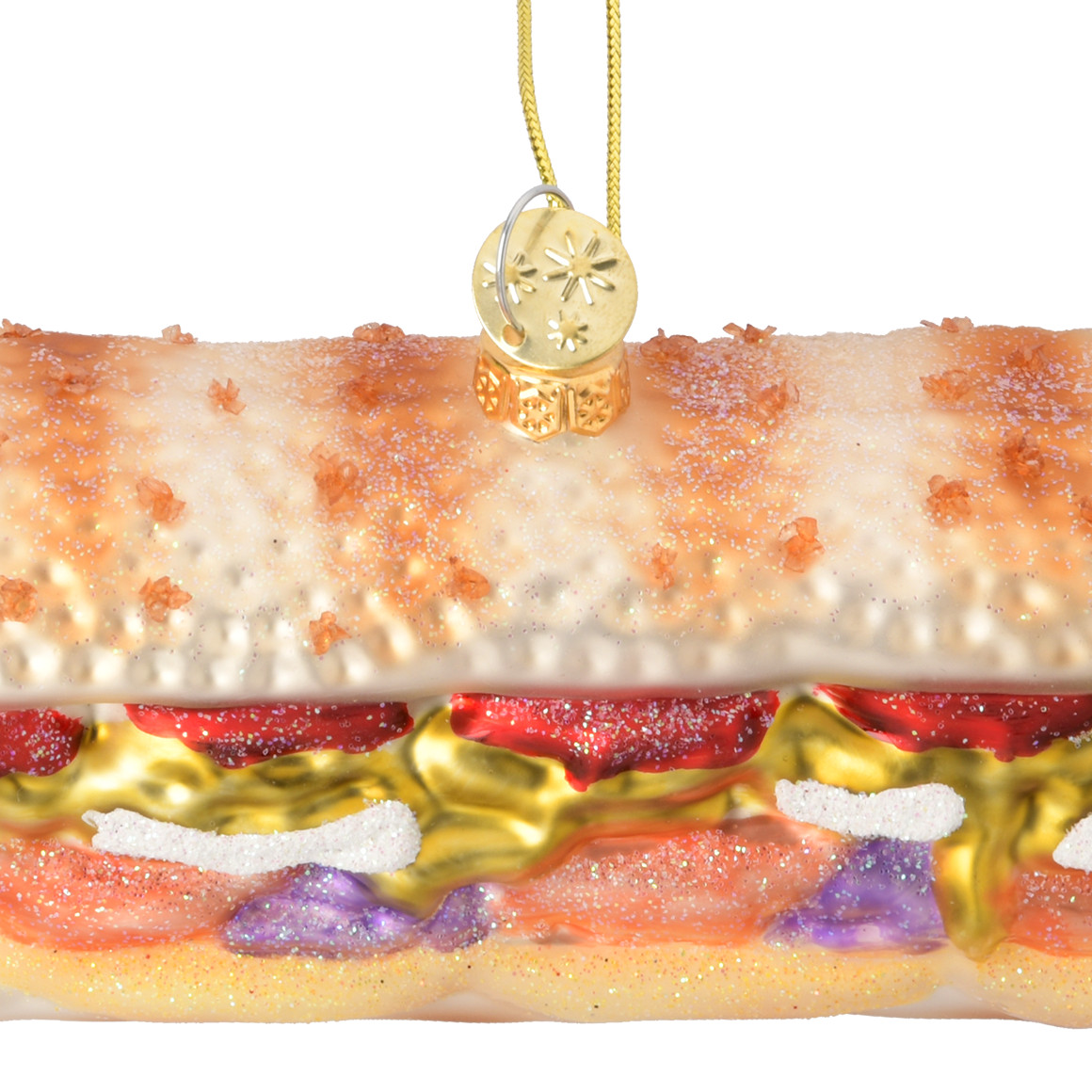 Baumschmuck Sandwich hellbraun