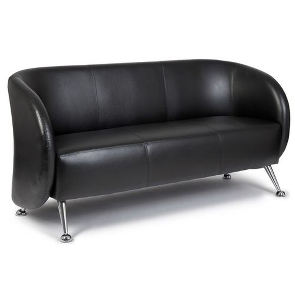 Lounge Sofa ST. LUCIA Kunstleder mit Armlehnen hjh OFFICE