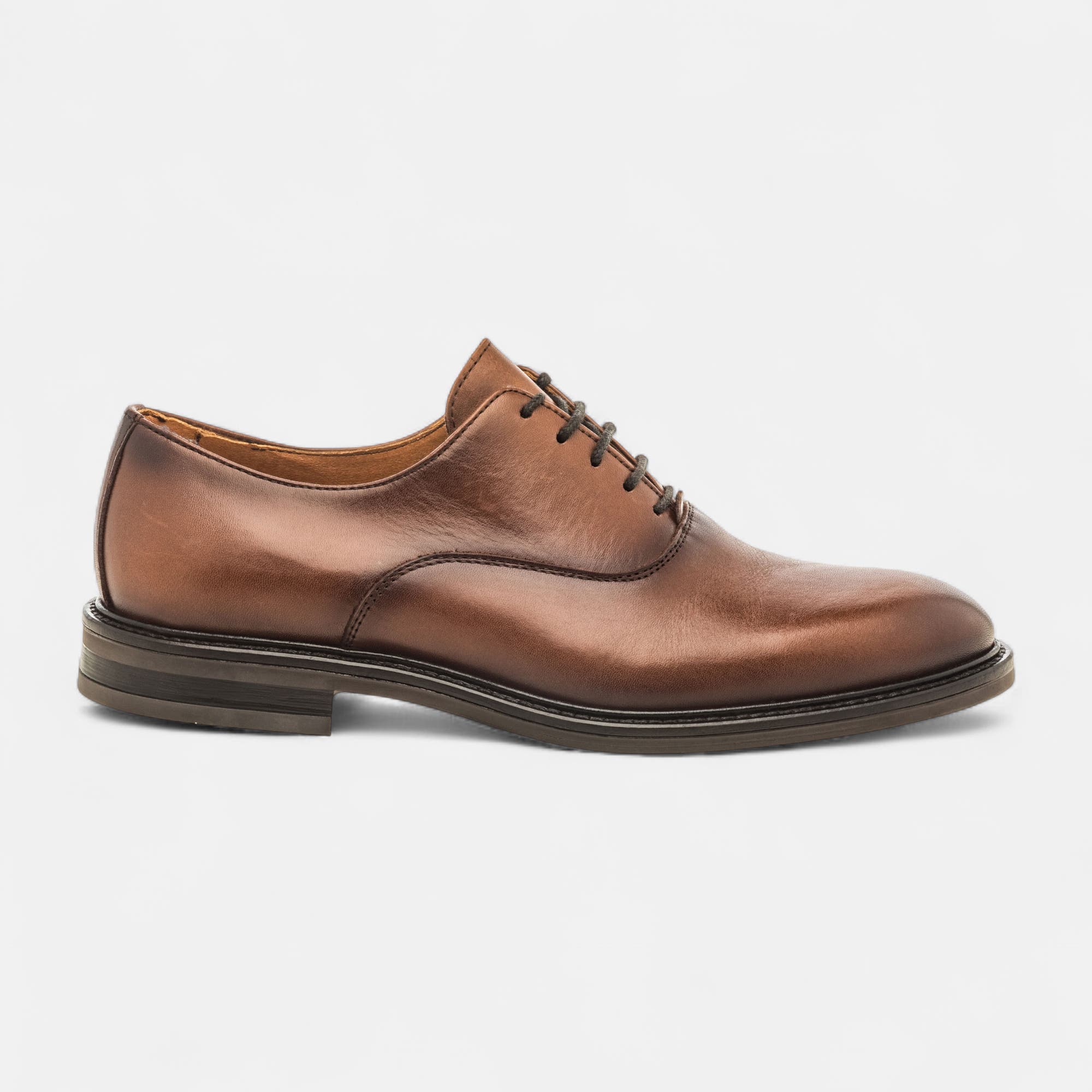 Richelieus Homme en cuir marron