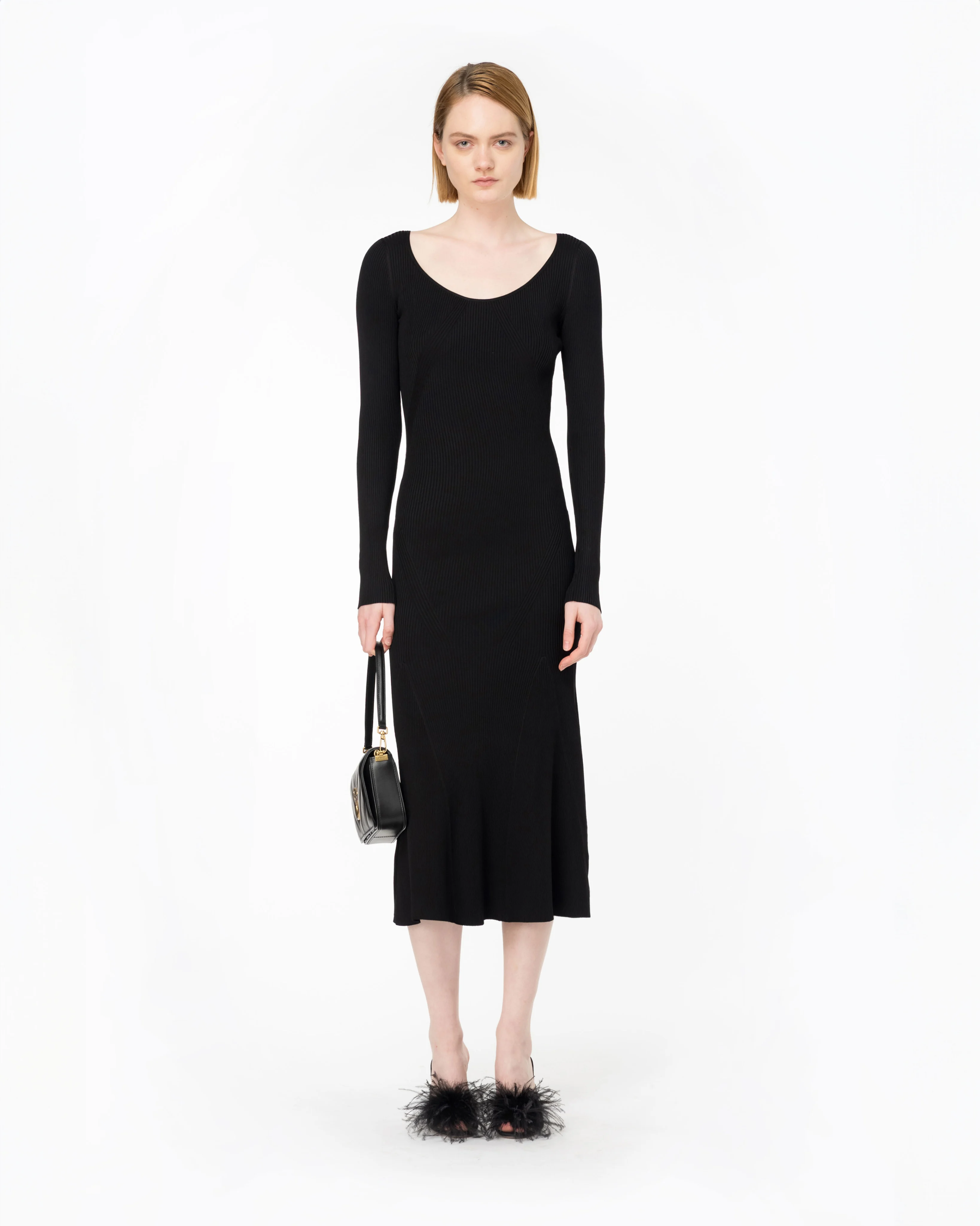 Robe longue | Noir