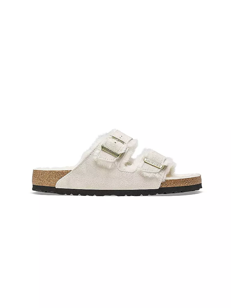 BIRKENSTOCK Pantoletten ARIZONA SHEARLING creme