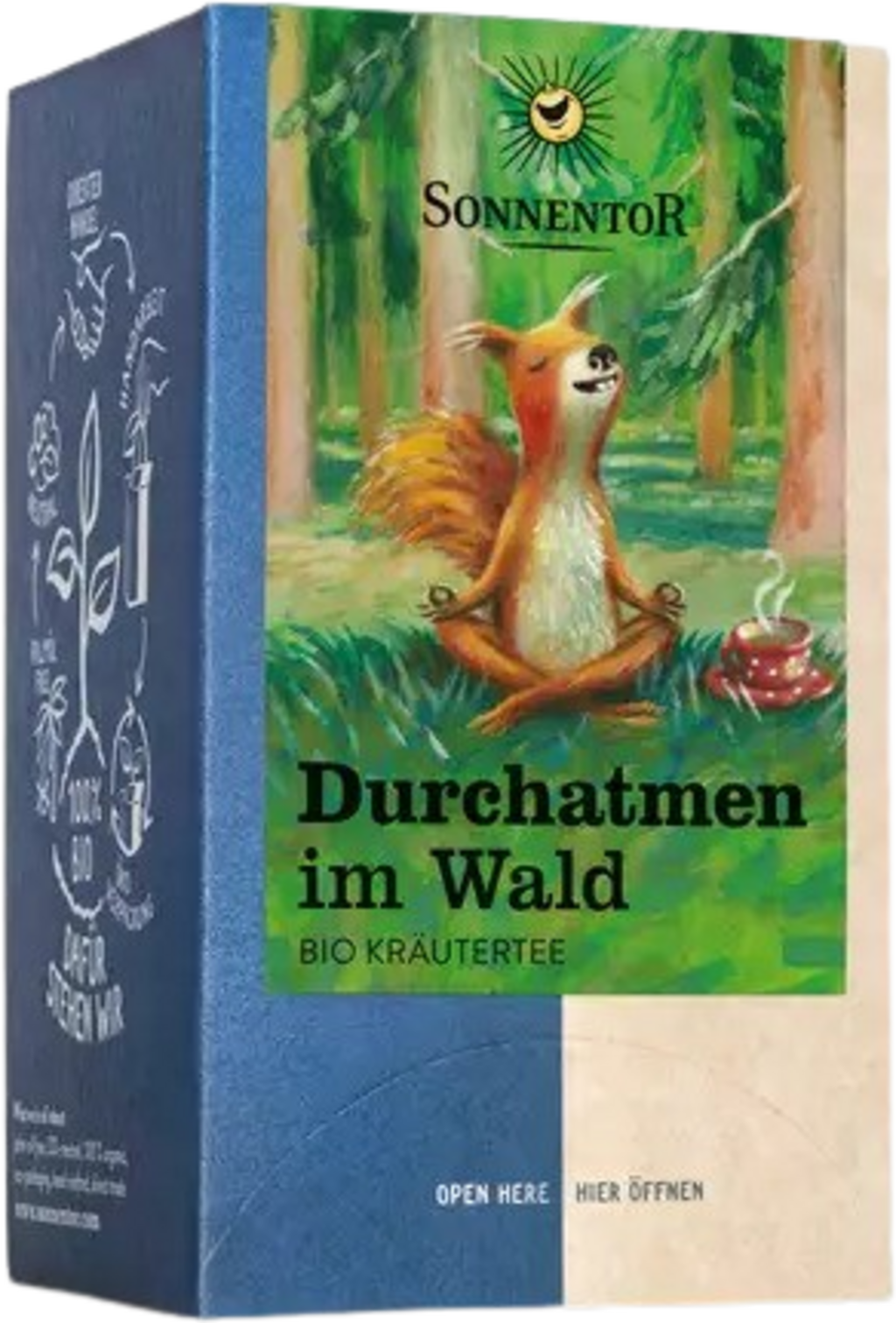Sonnentor  Durchatmen im Wald Tee Bio, Beutel, 18 Stück (21,60 g)