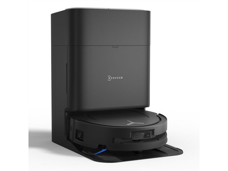 Ecovacs Saugroboter Deebot T80 Omni Schwarz Intelligente Rundum-Reinigung mit automatischer Absaugstation