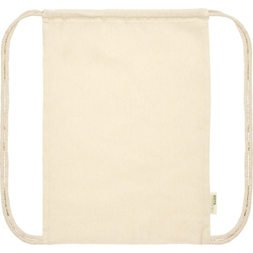 Mochila Bullet Orissa de algodão orgânico com cordão