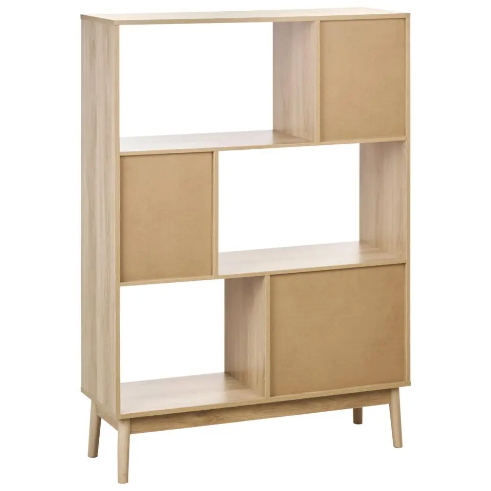 LYNWOOD - Boekenkast - Lichthout - MDF