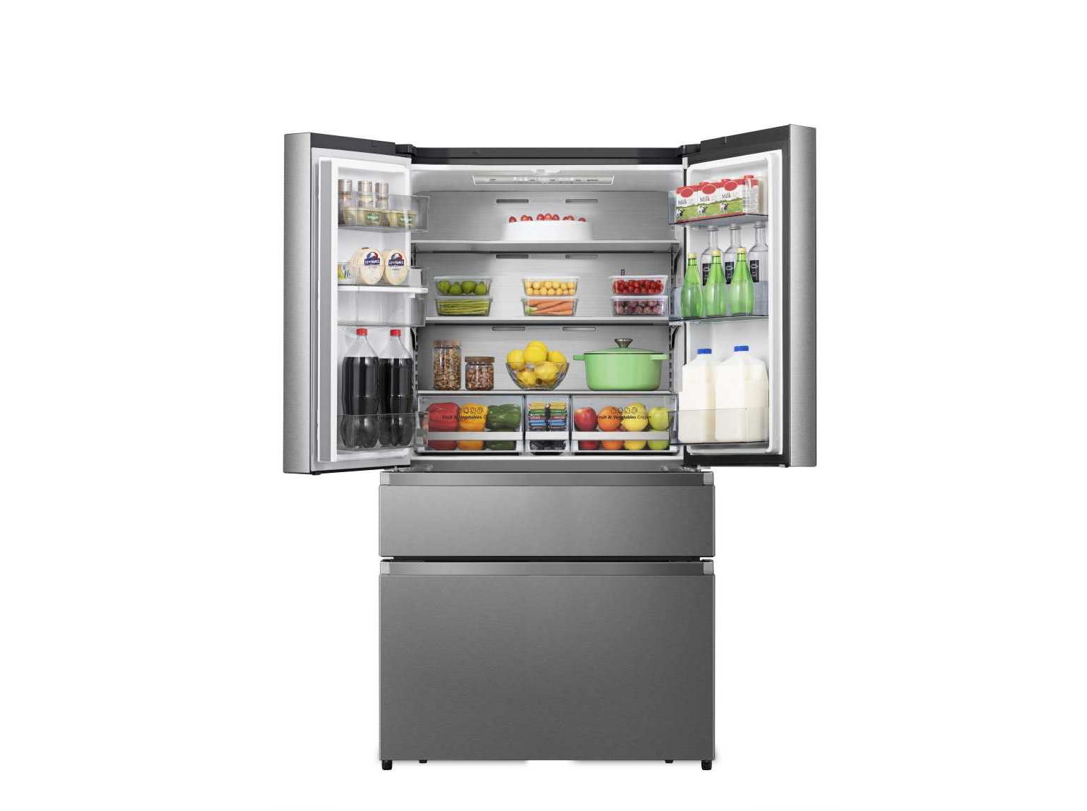 FRIGORÍFICO AMERICANO HISENSE RF749N4SWSE FRENCH DOOR E 579L